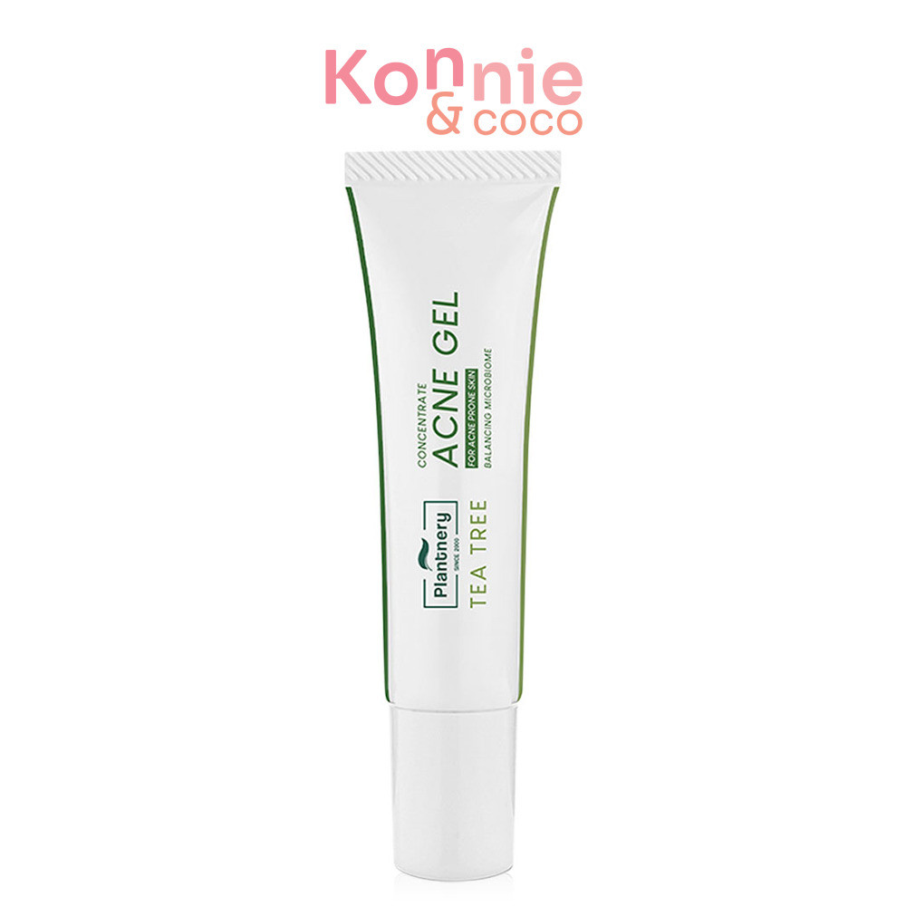 Plantnery Tea Tree Intense Acne Gel 15g แพลนท์เนอรี่ เจลทีทรีสูตรเข้มข้น.