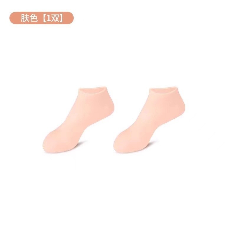 ซิลิโคนดูแลกันน้ํา ให้ความชุ่มชื้น ป้องกันการแตกร้าว แคลลัส ตัดเท้า หน้ากากเท้า ชายหาด ถุงเท้านุ่ม ป้องกันเท้า - รูปที่ 4