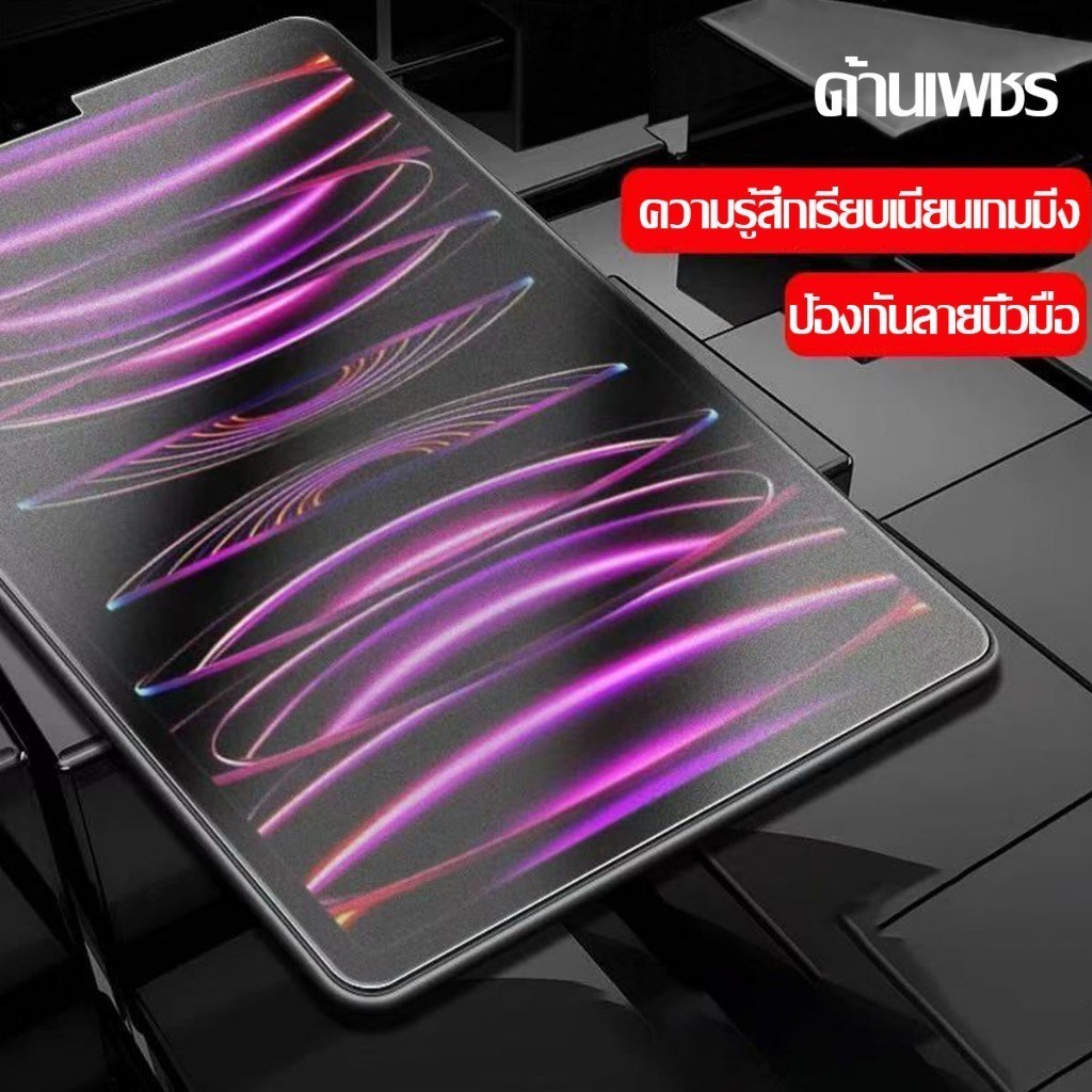 ฟิล์มด้าน เจน10 2022 Gen7/8/9 10.2 แอร์6 11 2024 pro11 2018/20/21/22 air4/5 10.9 Matte Tempered Glass Screen for iPad