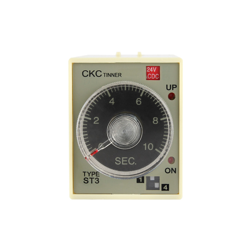 Fuji Type ST3P Time Relay 220V Power-on Delay JSZ3A-ABCDFG Controller 24V (รวมฐาน)
