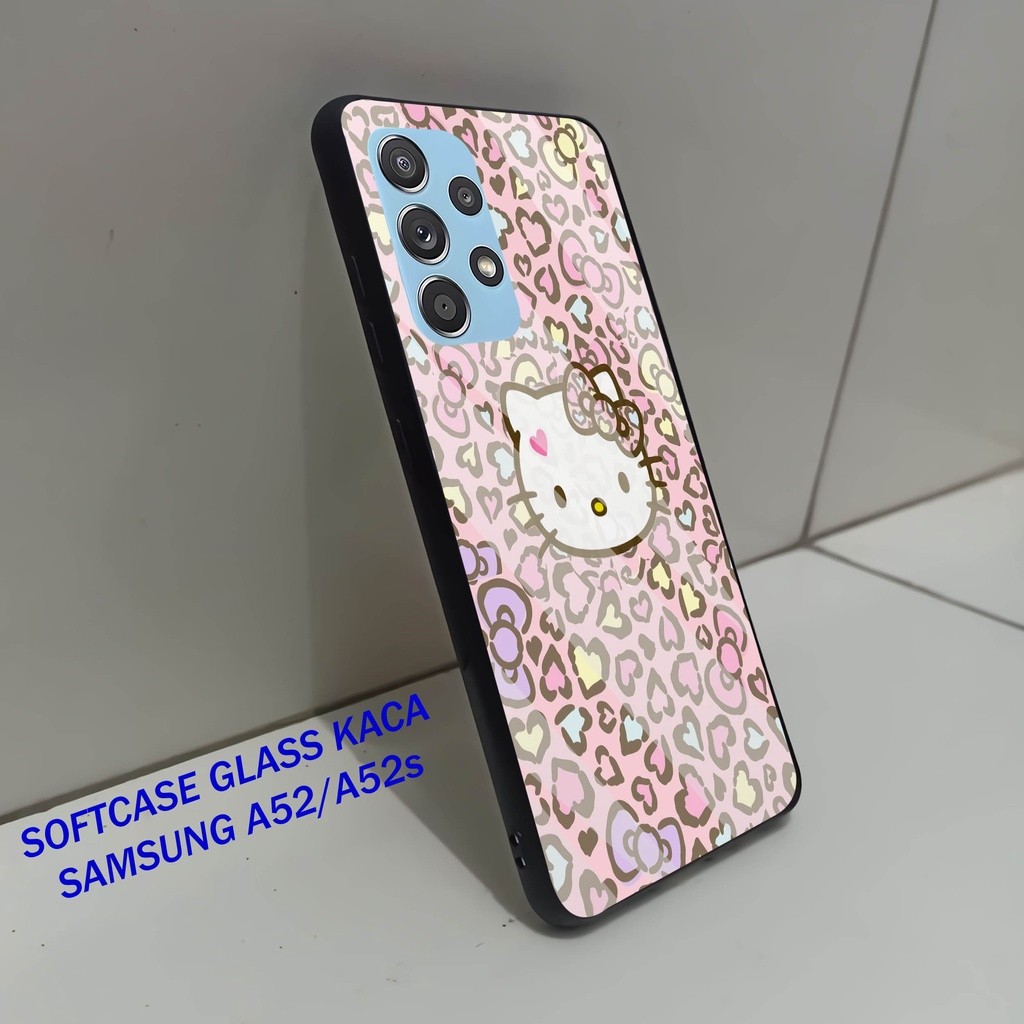 HP MKC Softcase Glass SAMSUNG A52 - เคสโทรศัพท์ป้องกันสําหรับ SAMSUNG A52s [A47]