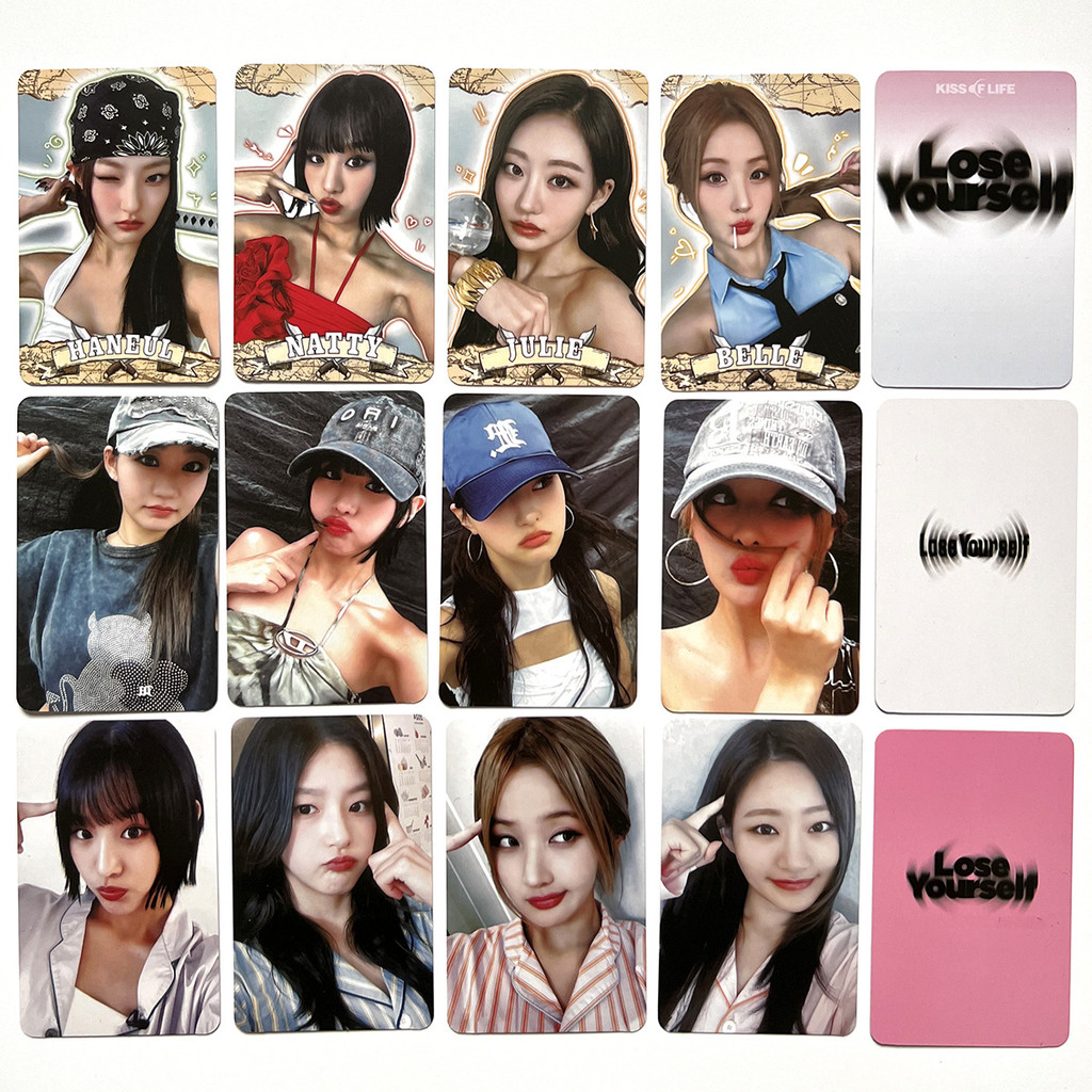 4-6 ชิ้น/เซ็ต KISS OF LIFE KIOF Photocards สูญเสียตัวเอง Midas Touch Lomo การ์ด JULIE NATTY BELLE HA
