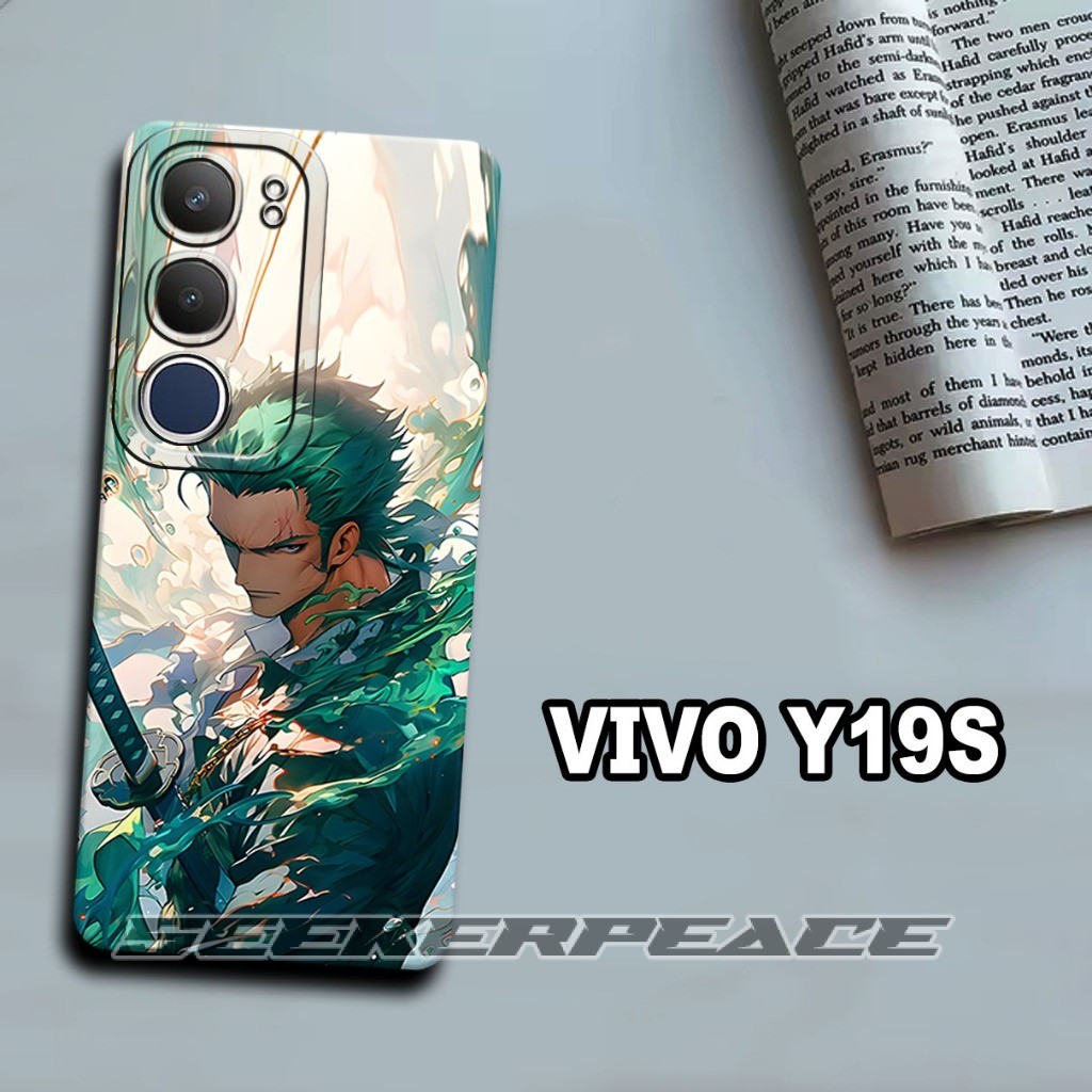 S37-Softcase procamera สําหรับ VIVO Y19S 2024 ล่าสุด - VIVO Y19S - วัสดุยางยืดหยุ่น-อะนิเมะ HP-case 