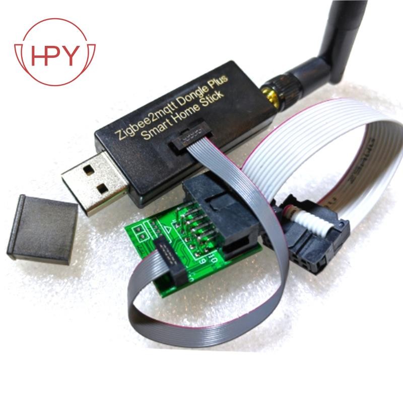 CC2652P CC2652 USB Dongle Zigbee2MQTT ZJA Coordinator Home Assistant BLE ด้าย USB Dongle Stick BLE5.