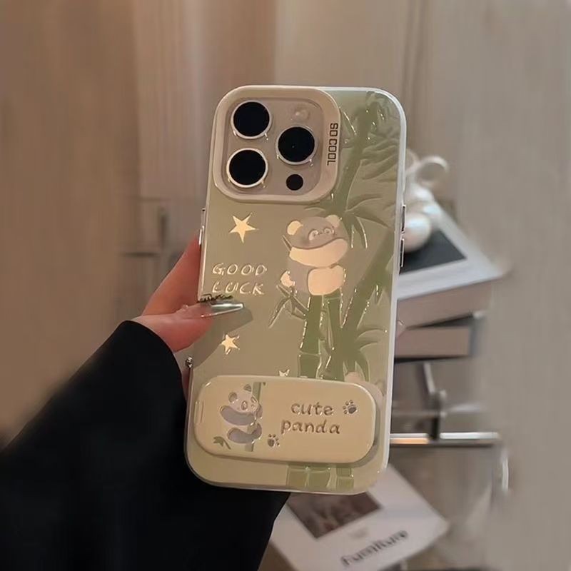 Panda กระจกสําหรับ Samsung S25 S24 S23 S22 S21 Plus S20 FE หมายเหตุ 20 Ultra J2 J5 J7 Prime ปลอก