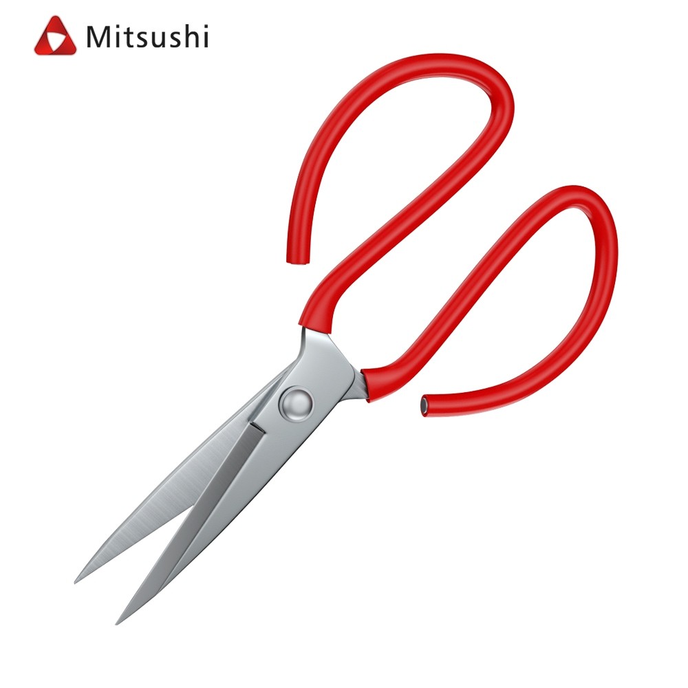 Mitsushi กรรไกรตัดกระดาษ อุปกรณ์ครัว กรรไกรพกพา ใบมีด