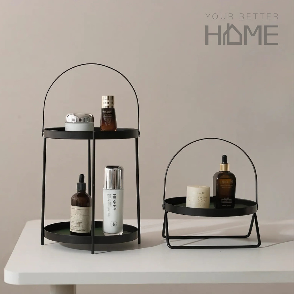 (พร้อมส่ง) ชั้นวางของ ชั้นวางเครื่องสำอาง ชั้นวางเครื่องประดับ ดีไซน์มินิมอล จัดระเบียบของได้อย่างเป็นสัดส่วน