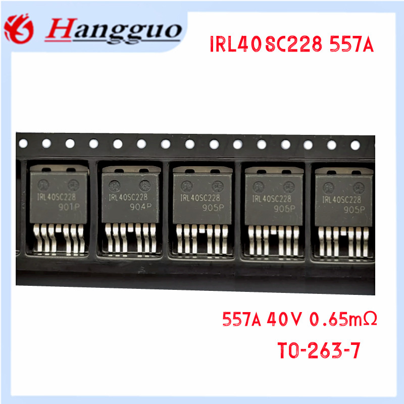 5-10 ชิ้น/ล็อต Original IRL40SC228 557A 40V L40SC228 Patch TO-263-7 N ช่อง 40V 557A Field effect MOS หลอด 40SC228 40V IC