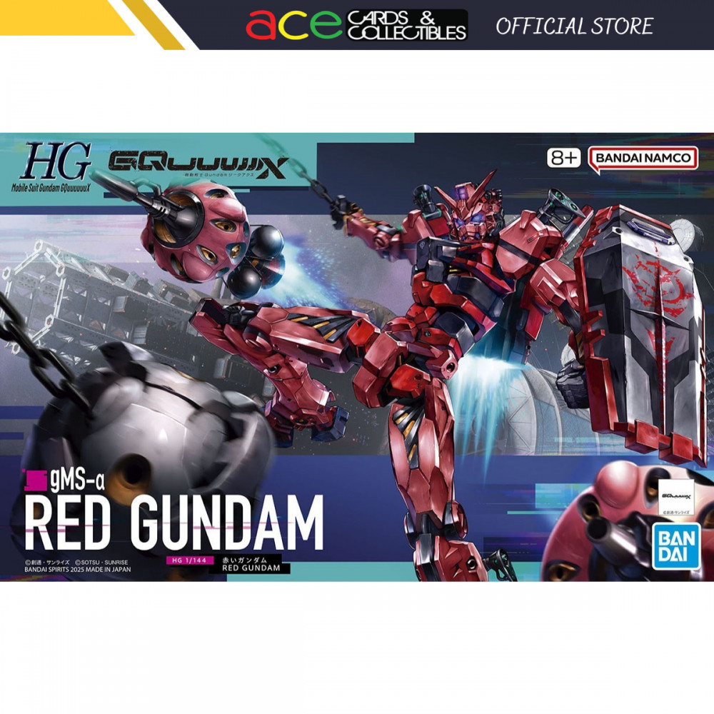 Bandai HG 1/144 Mobile Suit Gundam GQuuUX "Red Gundam"