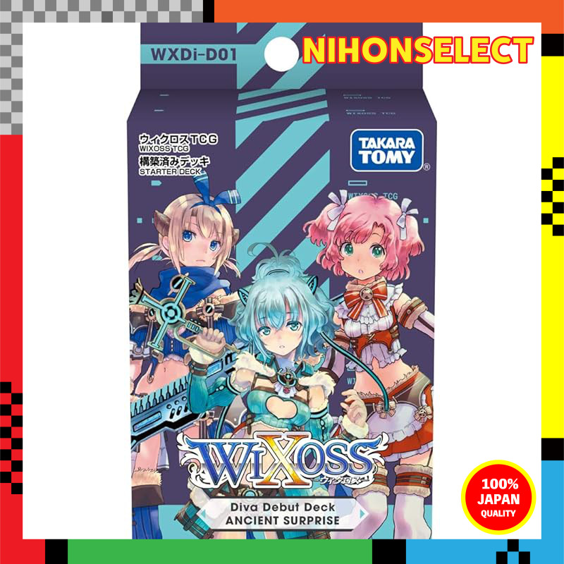 WIXOSS WXDi-D01 TCG Constructed Deck DIVA DEBUT DECK ANCIENT SURPRISE