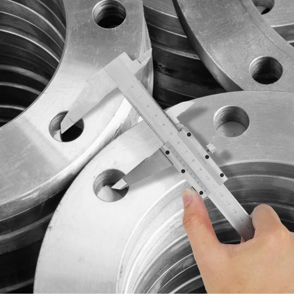เครื่องวัดคาลิปเปอร์โลหะ Vernier Carbon Steel Workshop สำหรับเครื่องมือเครื่องมือ DIY