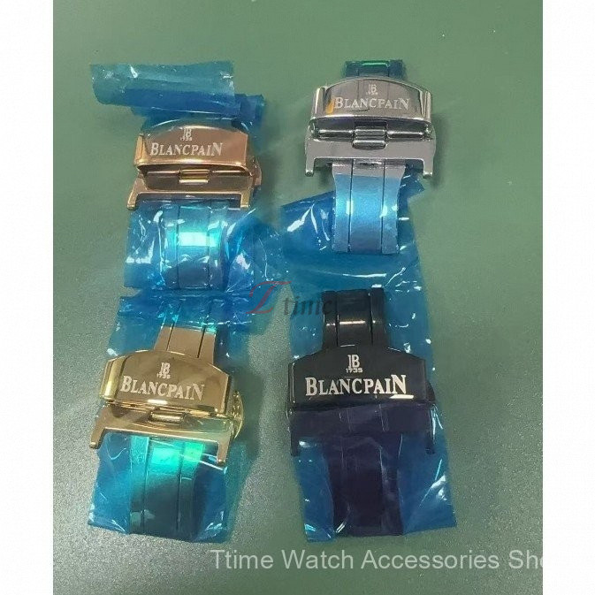 นาฬิกาหัวเข็มขัดสแตนเลสสตีล สําหรับ blancpain ขนาด 12/14/16/18/20/22 มม.