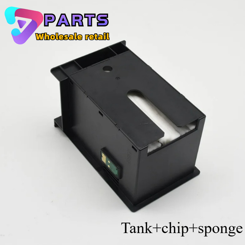 T6711 กล่องบํารุงรักษาสําหรับ Epson L1455 wf3620 WF7611 wf7710 T6711 ใช้งานร่วมกับ