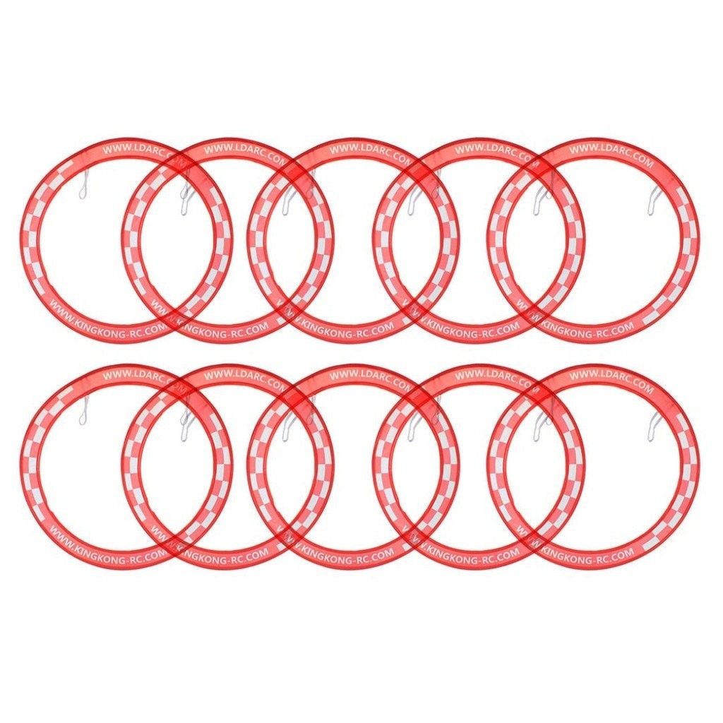 5/10pcs LDARC 500mm Arch Racing Air Gate for Practicing Outdoor Tiny GT7 GT8 FPV Drone Racing