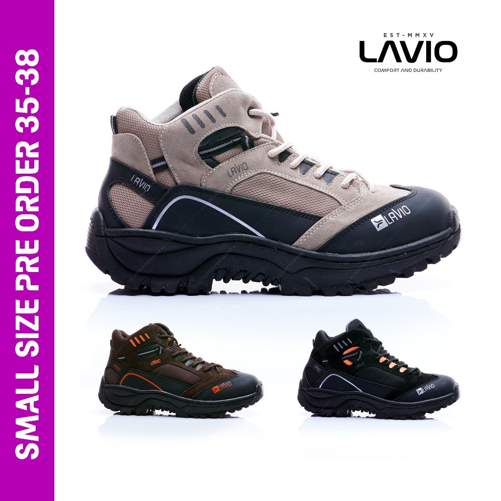 Lavio Galen Outdoor Touring Mountain Boots รองเท้าเซฟตี้ผู้หญิง