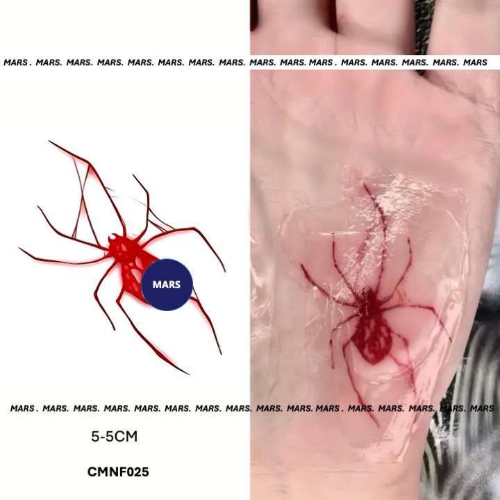 Mars Tattoo สติ๊กเกอร์รอยสักชั่วคราว ติดทนนาน ลายCx048