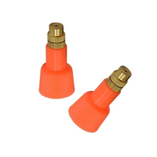RUN 2 ชิ้นเปลี่ยนหัวฉีดเคล็ดลับสําหรับ Garden Sprayers Leakproof สเปรย์พลาสติกหัวฉีดขวดติดตั้งง่าย Sprayer Ca