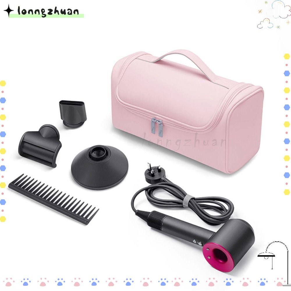 Lonngzhuan เครื่องเป่าผมกระเป๋าแฟชั่นเครื่องม้วนผมกันฝุ่นสําหรับเครื่องเป่าผม Supersonic