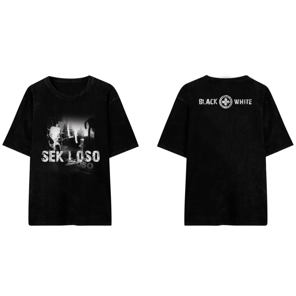 [พร้อมส่ง]Sek Loso live in Shambhala Koh Chang 2023/เสก โลโซ ไลฟ์ อิน ชัมบาลา เกาะช้าง คอตตอน แขนสั้