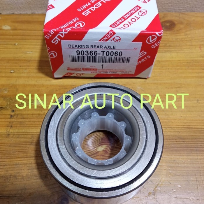 REAR WHEEL BEARING REAR AXLE TOYOTA HILUX REVO DC 90366 T0060