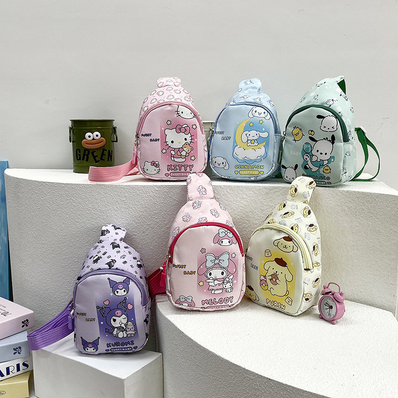 BM.shop: กระเป๋าคาดอก กระเป๋าสะพายไหล่ ลายการ์ตูนสไปเดอร์แมน KT0069