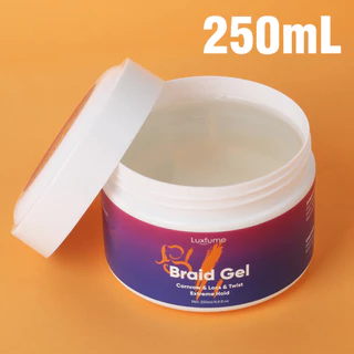 【จัดส่งท้องถิ่น】เจลจัดแต่งทรงผม 250ml กันชี้ฟู อยู่ทรงนาน เงางาม ไม่เหนียวเหนอะ Strong Hold Braiding Gel Anti-Frizz