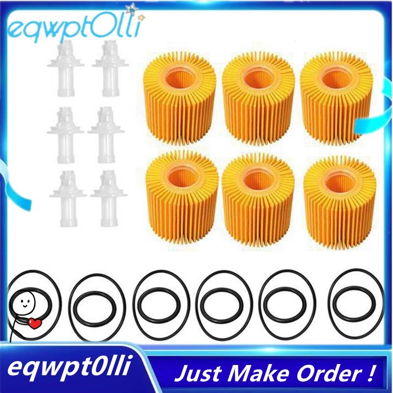 ^eQQ^6 ชุดกรองน้ํามันชุดสําหรับ Toyota Avalon Camry Highlander RAV4 Sienna Tacoma Venza Lexus 04152-