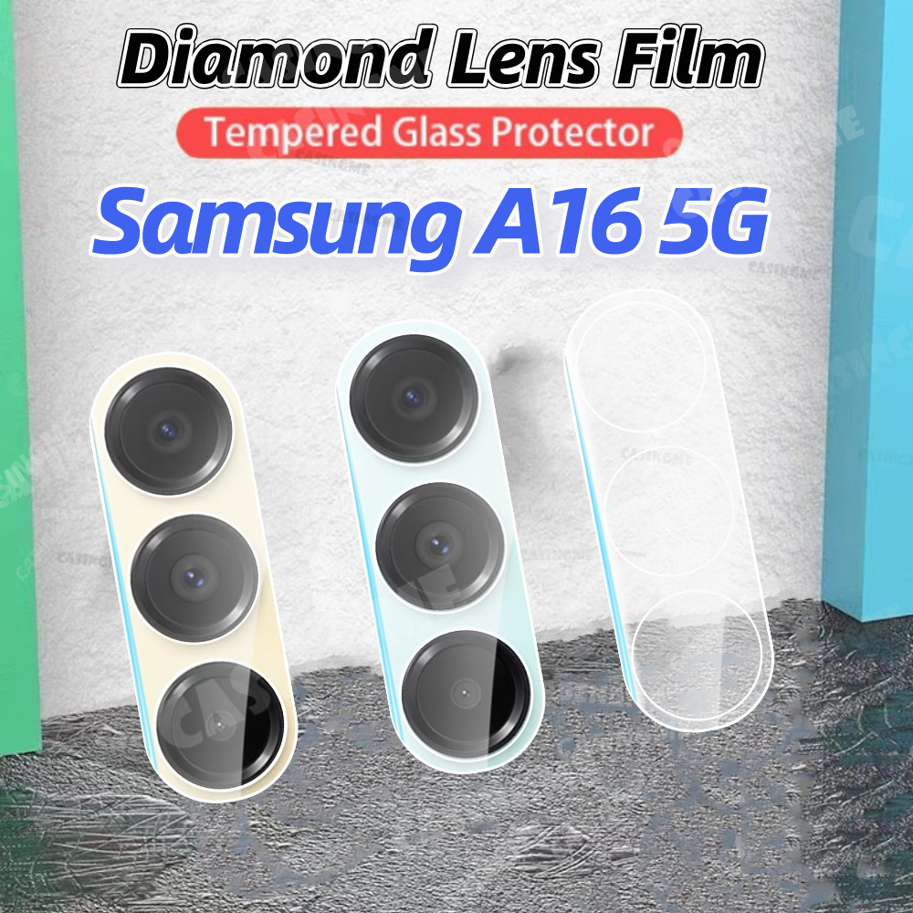 ฟิล์มกระจกกันรอย เลนส์กล้อง เต็มเลนส์ สำหรับ SAMSUNG A16 A26 A36 A56 S25/S24/S23 Ultra A55 A25 A15 A05 A05S 2023 ตรงรุ่น