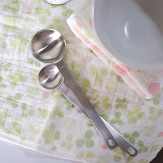Omocha | Measuring Spoon ช้อนตวงสแตนเลส 304 5ml 15ml Coffee Scoop ช้อนตวงกาแฟ ชา เครื่องปรุง อเนกประสงค์