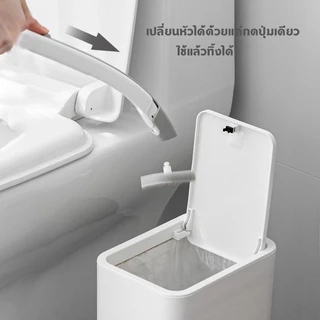 แปรงขัดห้องน้ำ ใช้แล้วทิ้ง แปรงขัดส้วม พร้อมแผ่นน้ำยาในตัว แปรงล้างห้องน้ำ จัดส่งที่รวดเร็ว COD