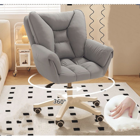 พร้อมส่ง เก้าอี้ทำงาน office chair เก้าอี้สำนักงาน เก้าอี้ห้องนอน เก้าอี้เกมมิ่ง ปรับความสูงได้ หมุนได้ เก้าอี้ผู้บริหาร ราคา ถูกที่สุด ดีลบีเคเค แกลเลอรีภาพที่ 2