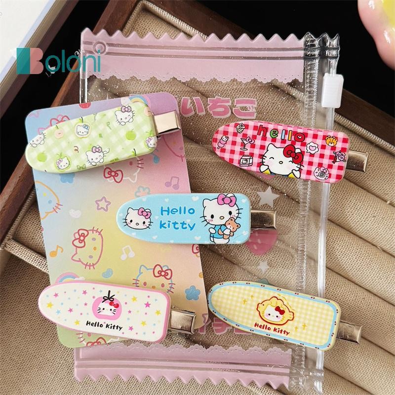 [Boloni] กิ๊บติดผมแมวน่ารักKT อุปกรณ์เสริมทรงปากเป็ด สไตล์หวานๆแบบญี่ปุ่นใหม่