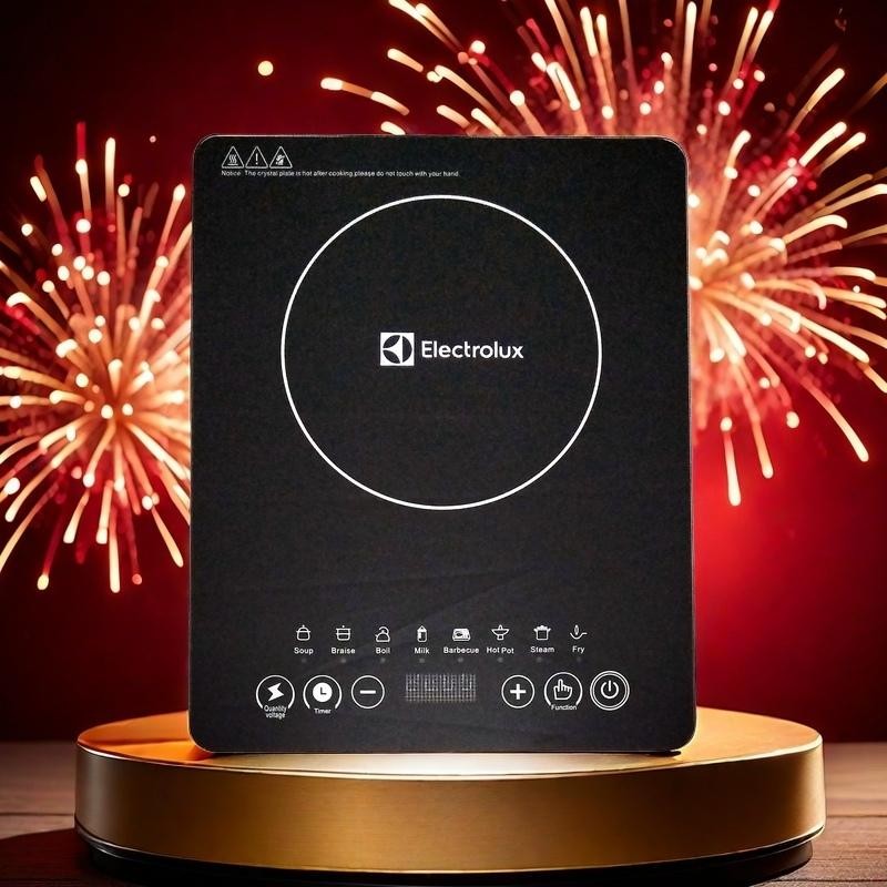 Electrolux Induction Cooker 2200W Induction Cooker Inverter Fast Heating Power Saving Smart Touch