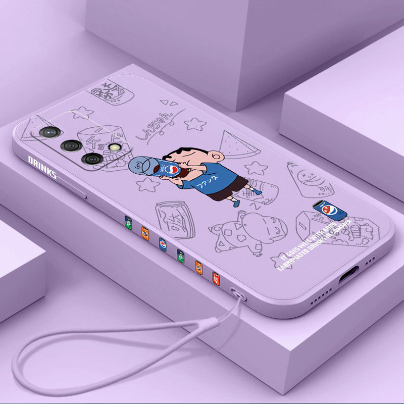 เคส Oppo A74 4G A95 tpu ฟรีเชือกเส้นเล็กแฟชั่นเคสโทรศัพท์แบบนิ่ม KCXX ราคา ถูกที่สุด ดีลบีเคเค แกลเลอรีภาพที่ 3