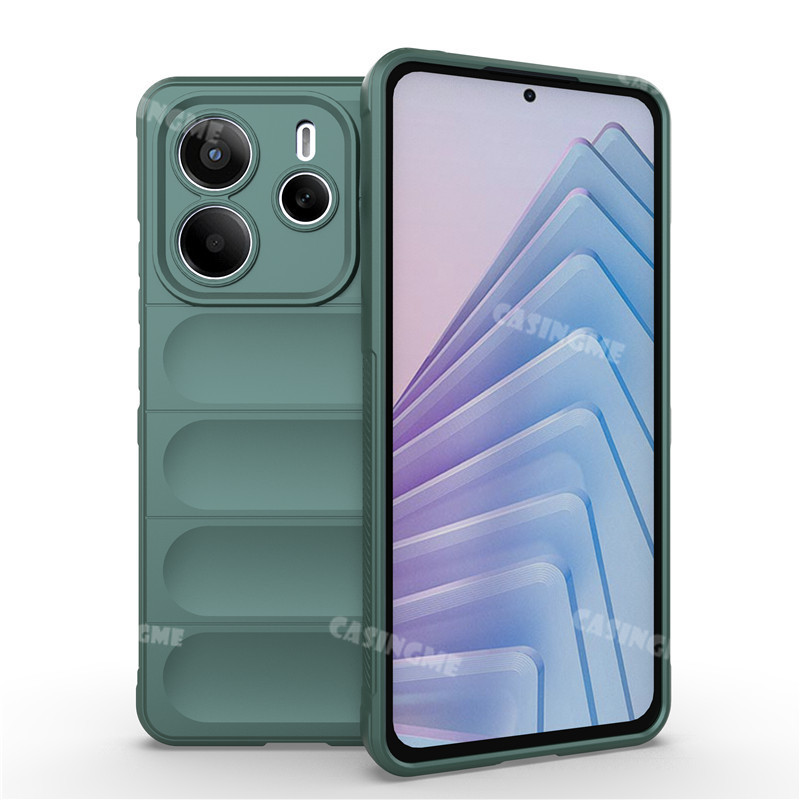 Redmi หมายเหตุ 14 5G 2025 ปลอกกันกระแทกสําหรับ Redmi Note14 หมายเหตุ 14 RedmiNote14 4G 14Note 14Pro Pro + Plus + 5G 2025 ซิลิโคน TPU Protector Anti-drop เคสโทรศัพท์ฝาหลัง - รูปที่ 2