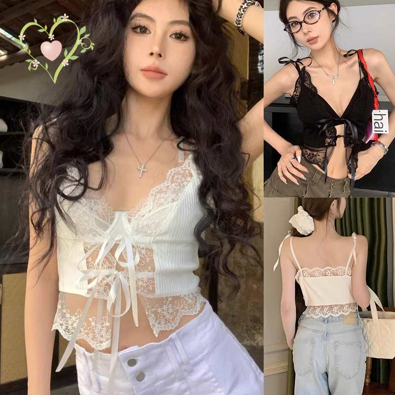 BikiniSexy 🌞🌞 เสื้อคาร์ดิแกน เสื้อคาร์ดิแกนเซ็กซี่ ลูกไม้ สั้น ราคาถูก ส่งไวจากไทย