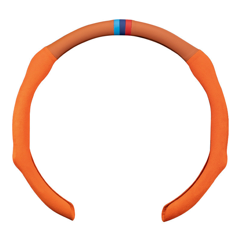 เหมาะสําหรับฝาครอบพวงมาลัยรถยนต์ Mercedes Bmw Audi ที่จับ Napapi บางเฉียบดูดซับเหงื่อ - รูปที่ 3