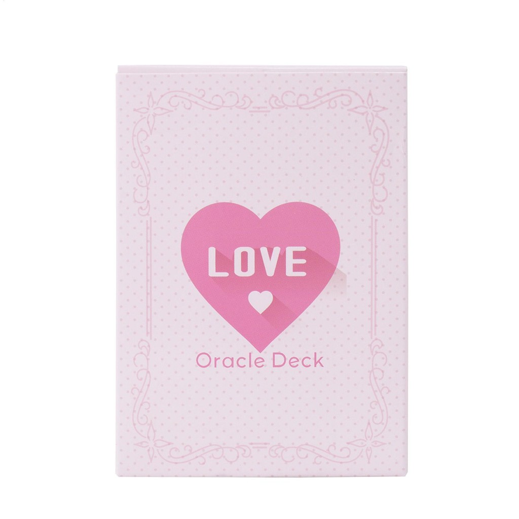 Love Oracle Tarot Cards Deck การ์ดทํานายลึกลับแบบพกพา Psychological Oracle Deck เวอร์ชันเต็มภาษาอังก