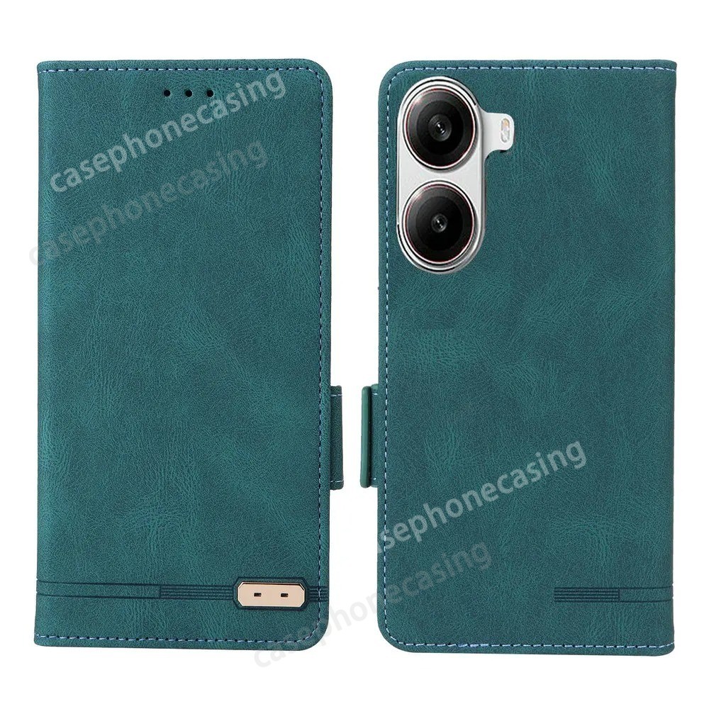 ปลอกสําหรับ Xiaomi POCO X7 PRO PocoX7 X7Pro 5G 2025 เคสโทรศัพท์ Anti-Fall Fusion Flip PU กระเป๋าสตาง