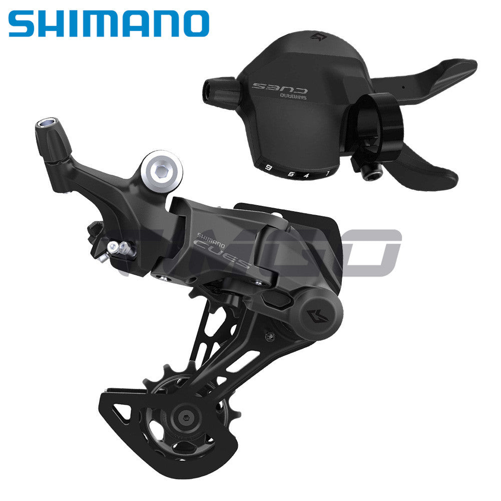 Shimano CUES U4000 MTB จักรยาน 1x9 ความเร็วด้านหลัง Groupset RD-U4000 สับจานหลัง SL-U4000 ขวา Shifte