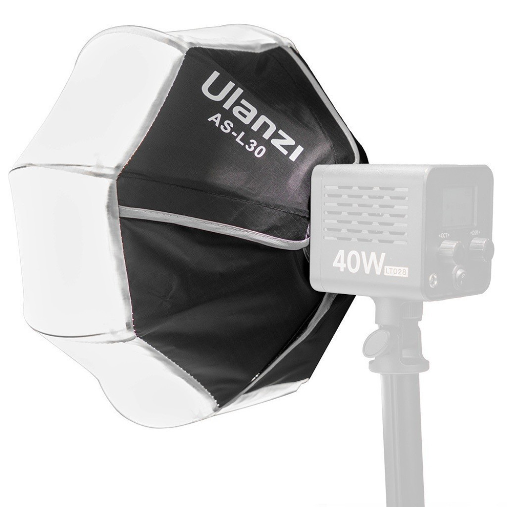 ULANZI AS-L30 โคมไฟซอฟท์บ๊อกซ์ทรงกลม 30cm Mini Bowens Mount Lantern Softbox ไฟถ่ายรูป ถ่ายวิดีโอ