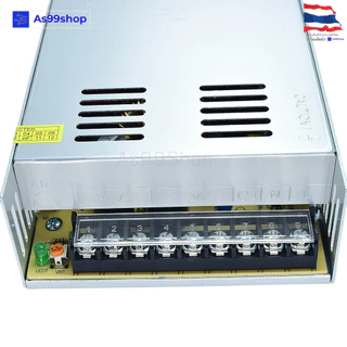 Switching Power Supply 24V 20A 500W สวิตชิ่งเพาเวอร์ซัพพลาย รุ่น S-500-24 (สีเงิน)