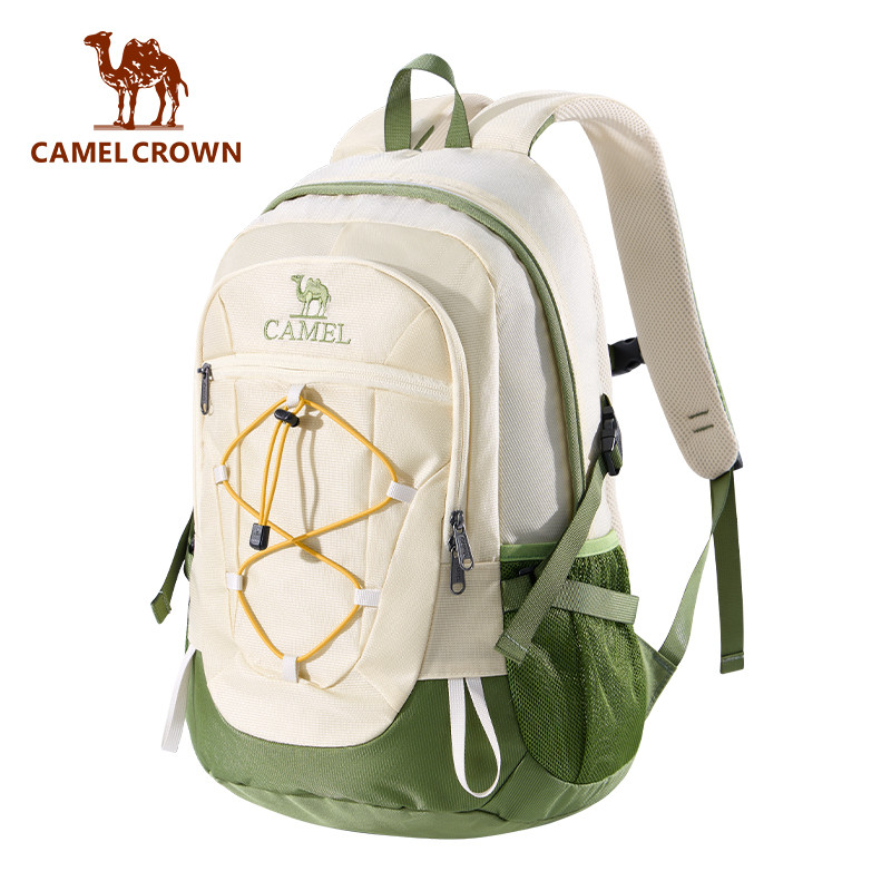 CAMEL CROWN 22L กระเป๋าเป้สะพายหลังสำหรับเดินป่า น้ำหนักเบา ระบายอากาศได้ดี