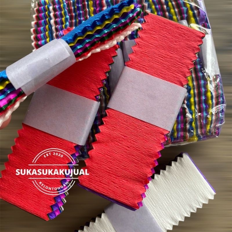[SDW] pekanbaru/(RETAIL)CUT CREPE PAPER/CUT CREEP PAPER