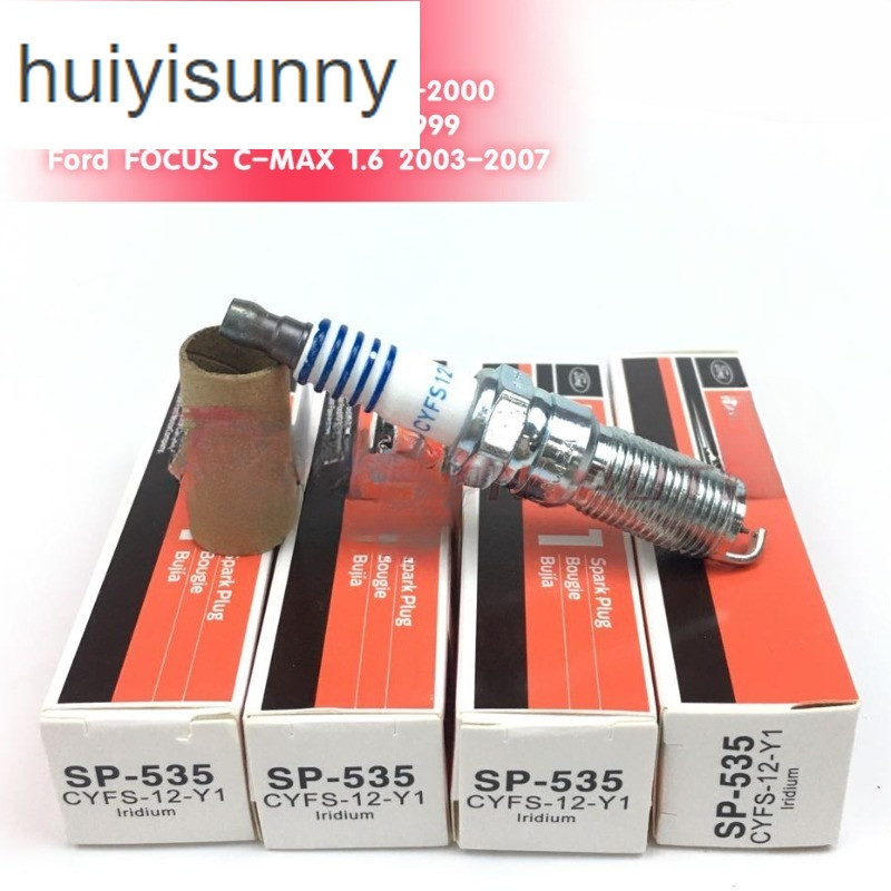 HYS หัวเทียนอิริเดียม FORD ECOSPORT FOCUS FIESTA OEM SP-535 CYFS12Y1