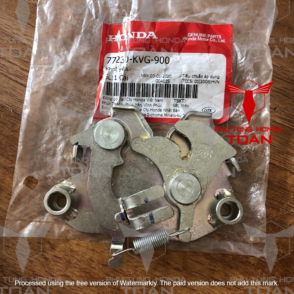 SEAT LOCK AB 110 / AB 125 / AB 150 / AB 160 / AB 2007 - 2025 - ผลิตภัณฑ์ ZIN ของแท้