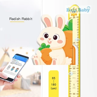 ที่วัดส่วนสูง เครื่องมืดวัดส่วนสูง สติ๊กเกอร์วัดส่วนสูง ตกแต่งห้องนอนเด็กๆ S07