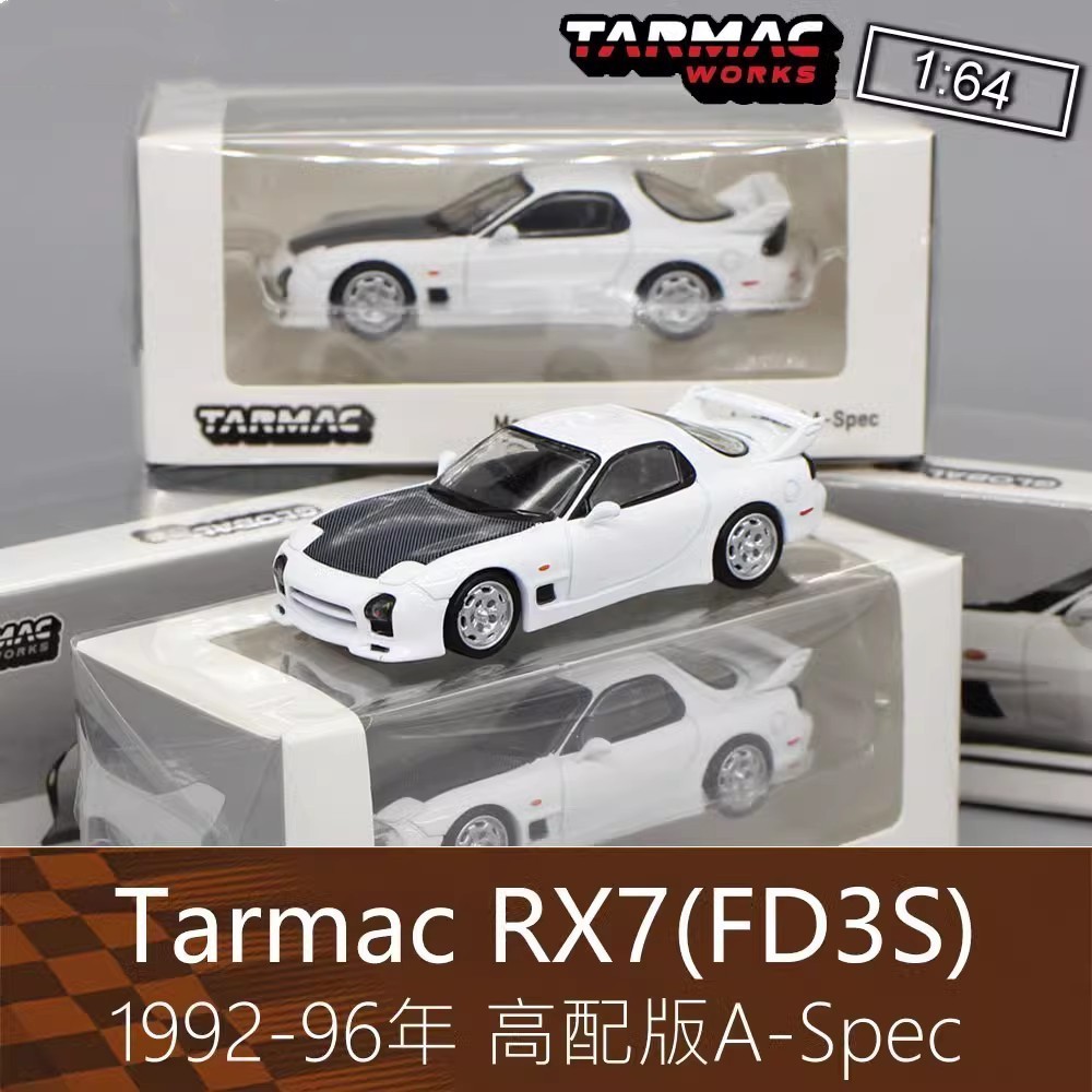 【พร้อมส่ง】pop race rx7 ป๊อปเรซ 1:64 PR640275 Mazda RX7 RE-Amemiya Japan Special Edition