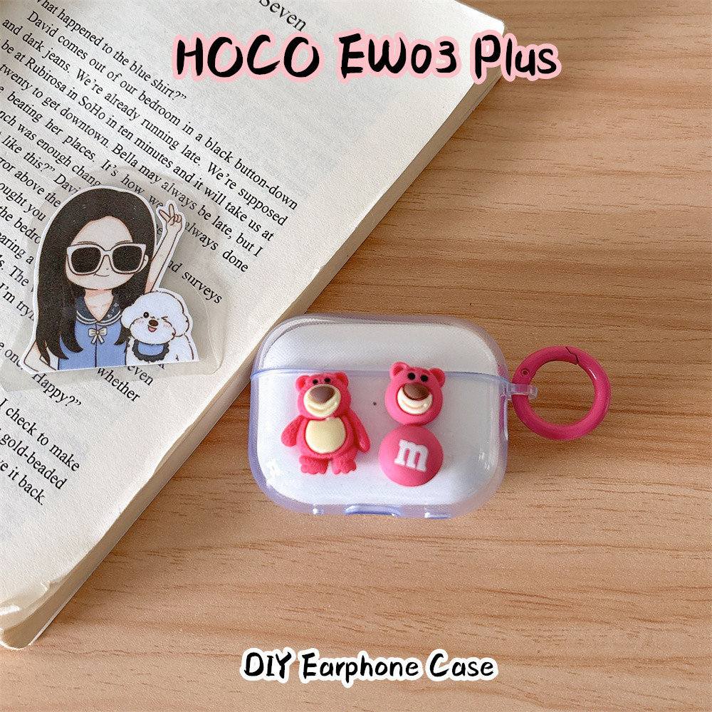 Future starFor HOCO EW03 Plus Case Casing Soft Silicone DIY Simple Cartoon Headphone Case Cover NO.1