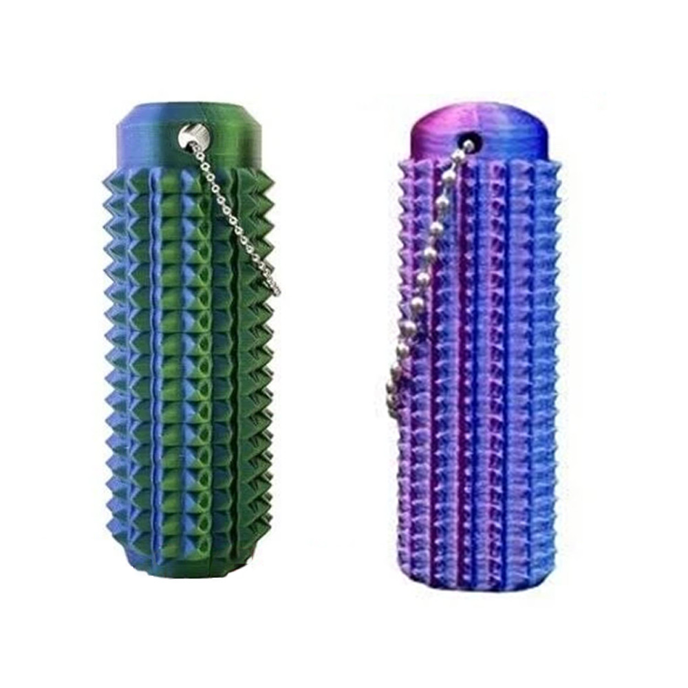 NEW Spiky Grippie Stim Keychain Little Pain Fidget Keychain Anxiety Relief